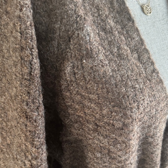 Vintage Havana Brown V-Neck Sweater - Picture 5 of 15